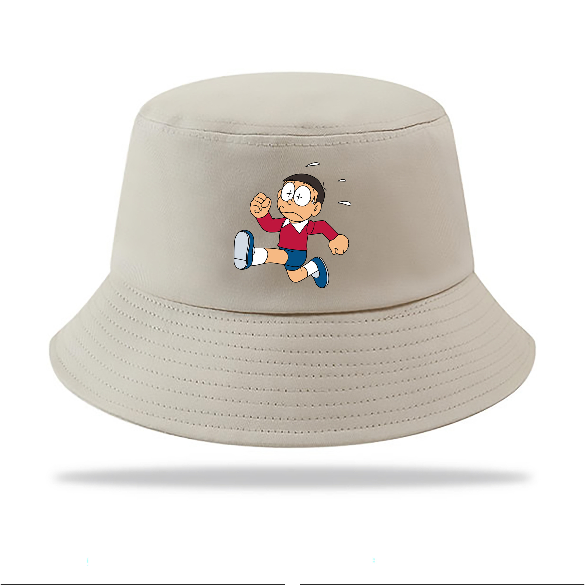 （画像用） ドラえもん 野比 のび太 Doraemon Nobita Nobi アウトドア日除けバケットハット